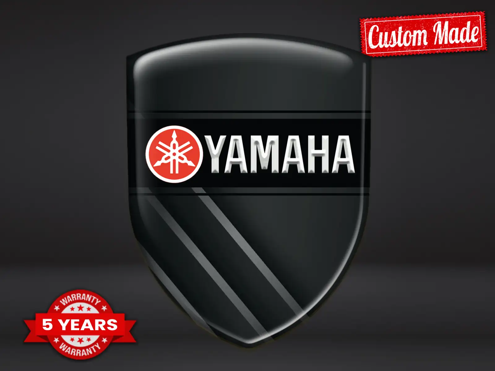 Yamaha Heckscheibensticker Stil Tuning Hochwertig Auto